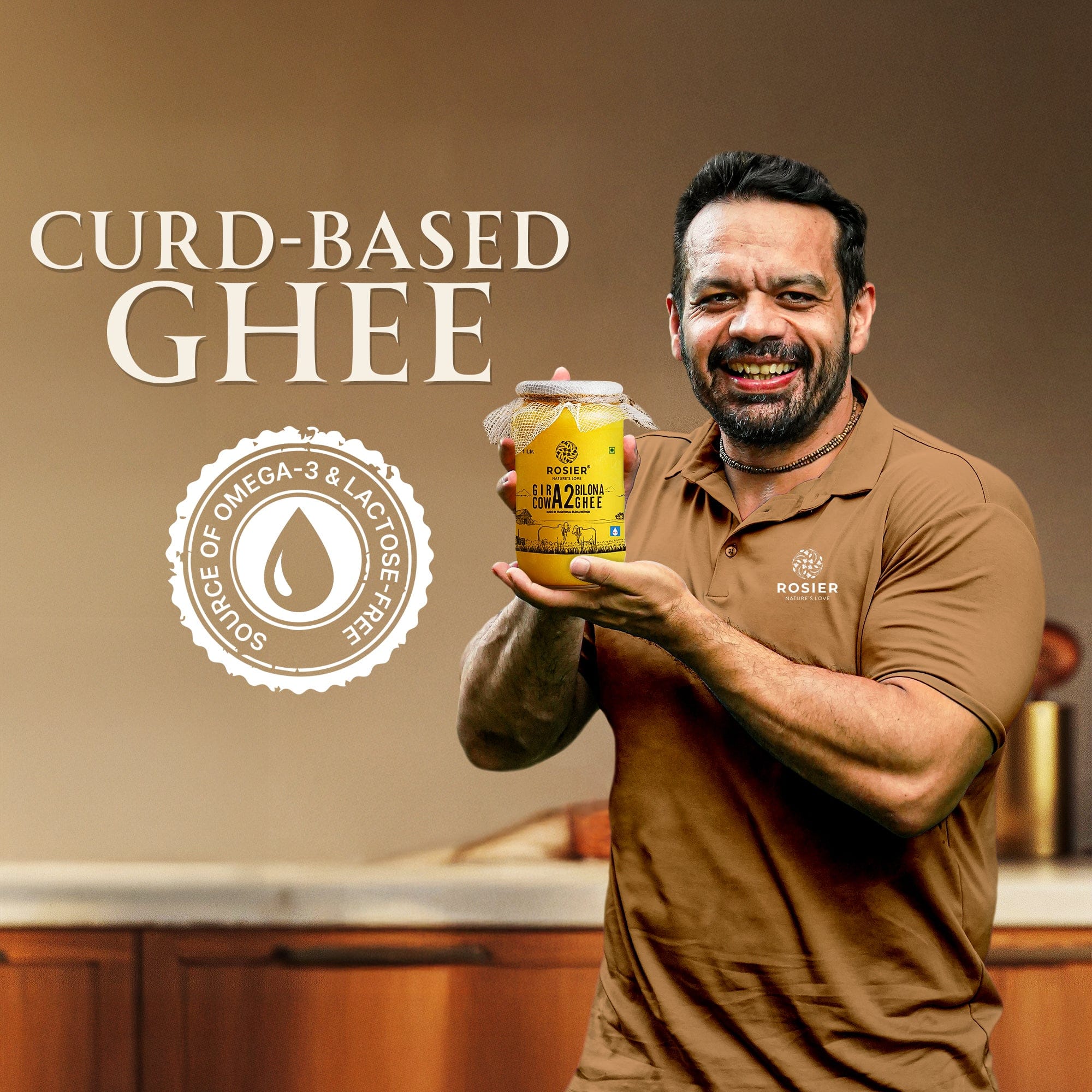 Gir Cow A2 ghee - Made From Curd (2 Ltr) - Image 4