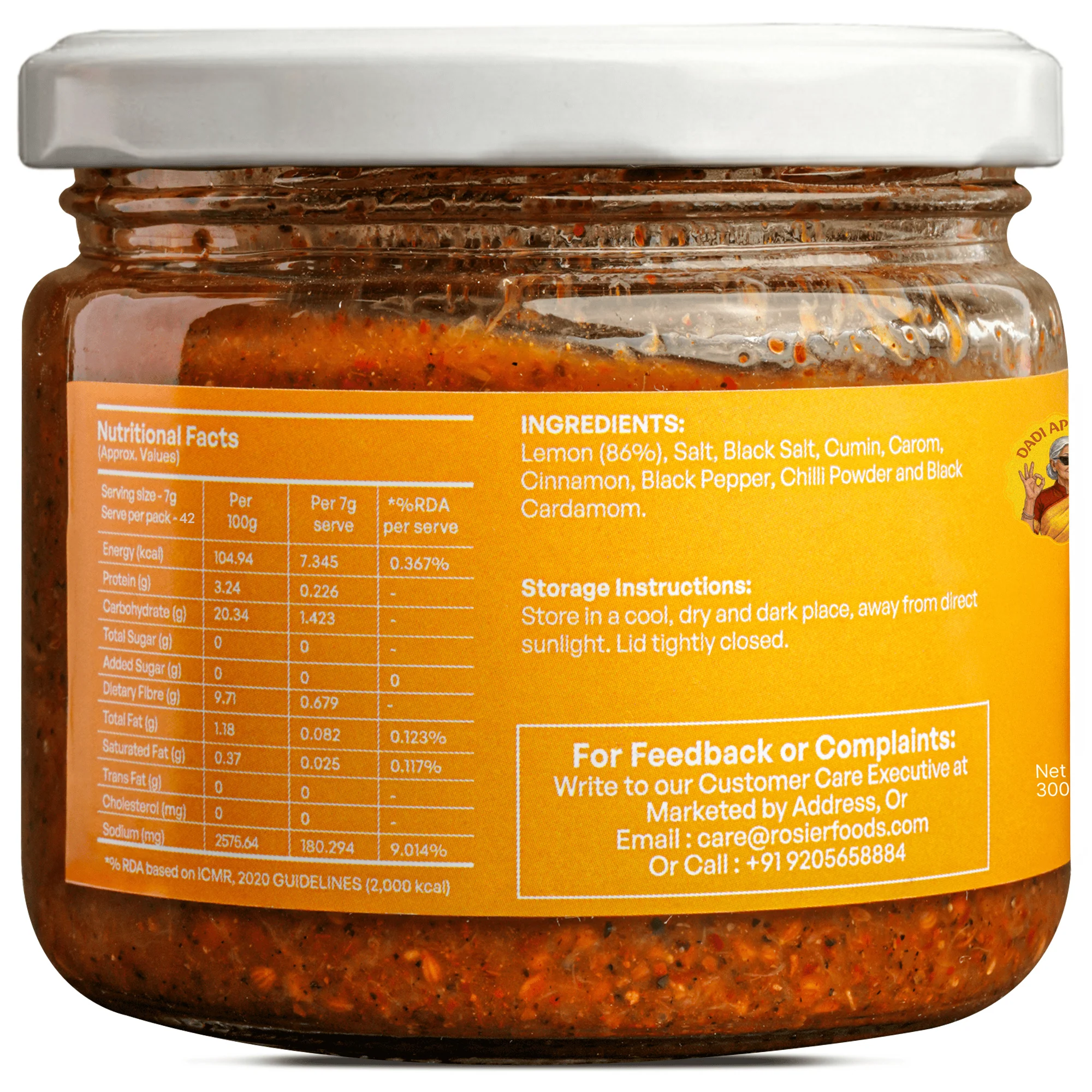 Lemon Pickle - Natural Sun Dried - Image 10