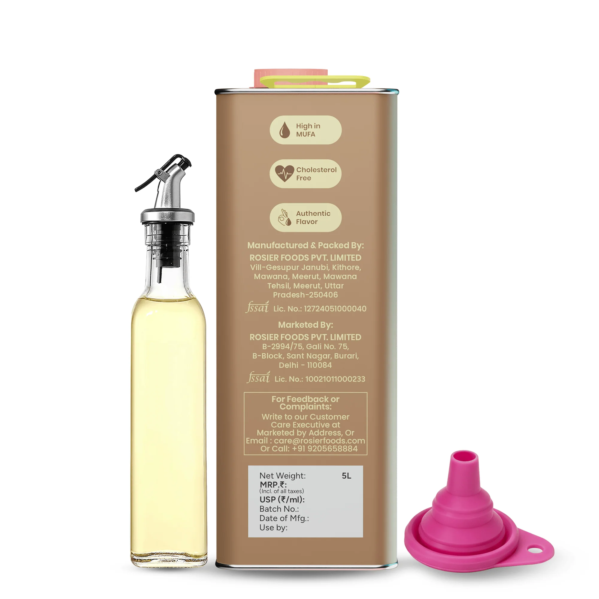 Stone Pressed Groundnut Oil With Oil kit (5 Ltr) - Image 3
