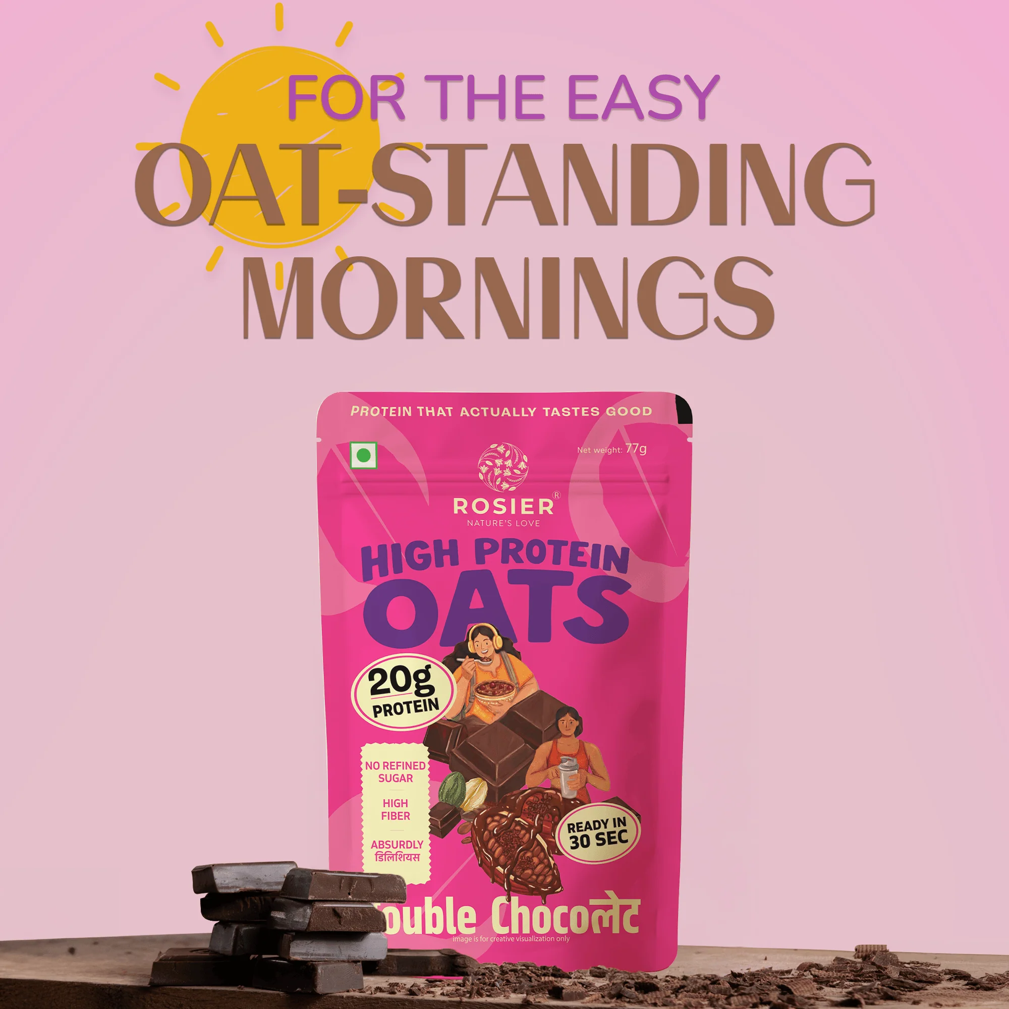 High Protein Oats - Double Chocolate - Image 5